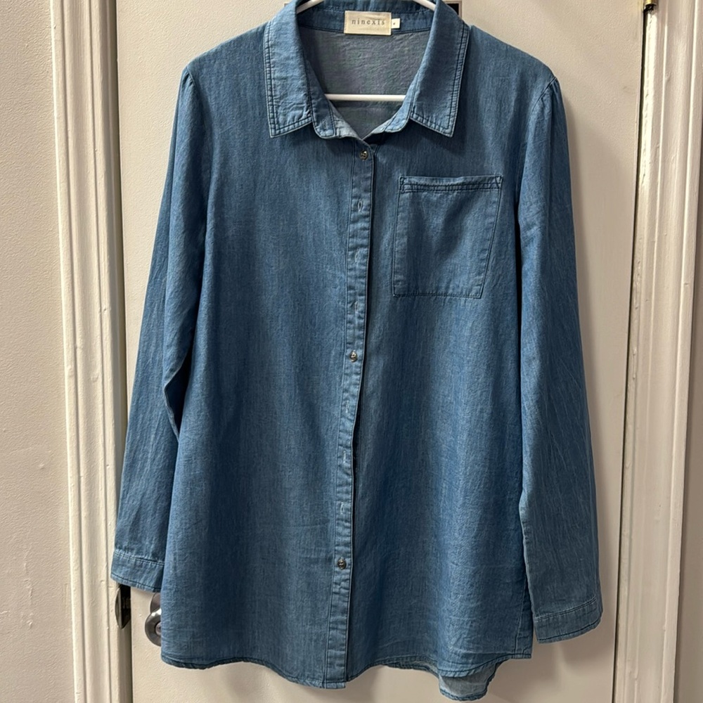 Chambray Top